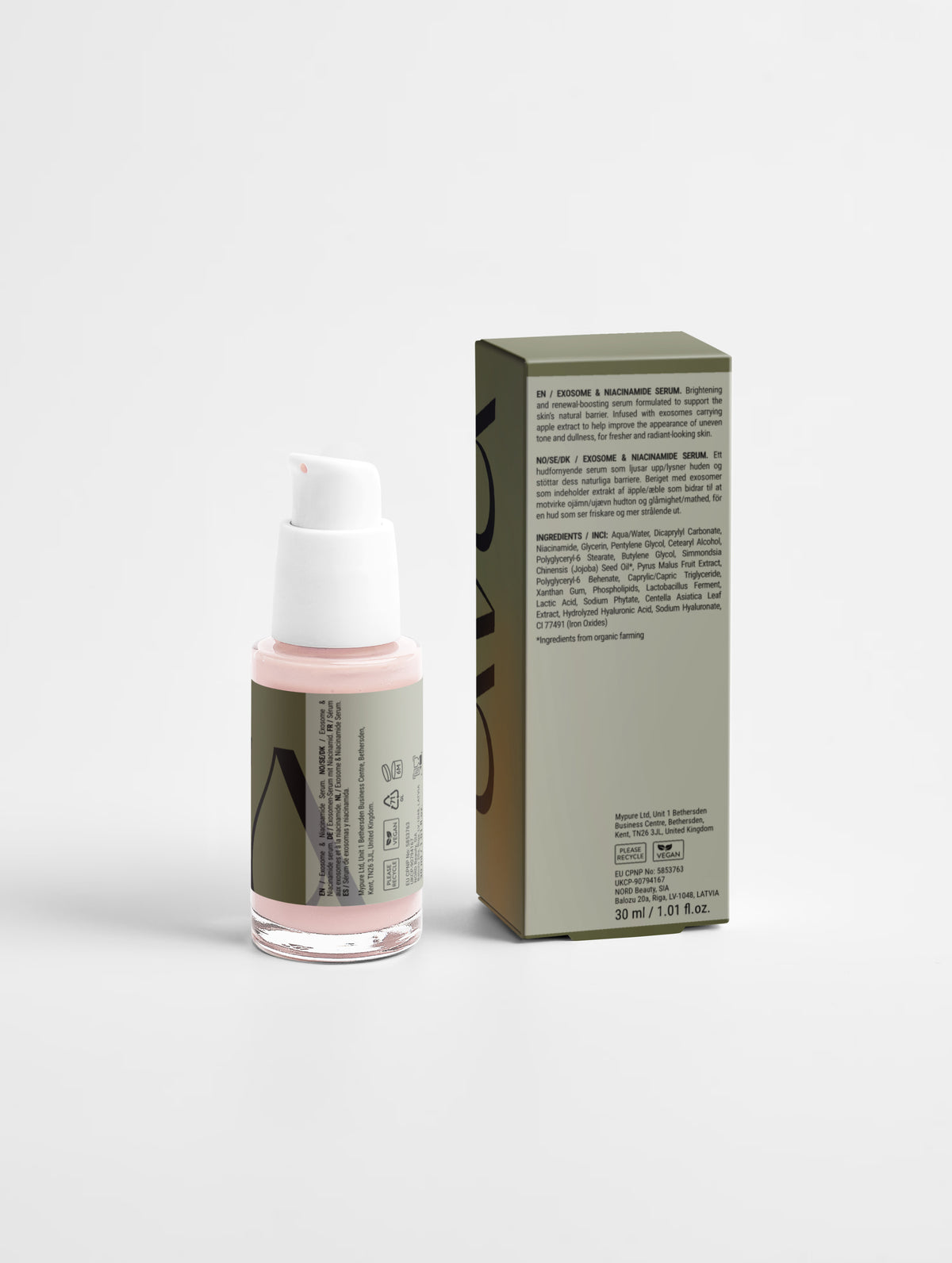 Exosom- und Niacinamid-Serum