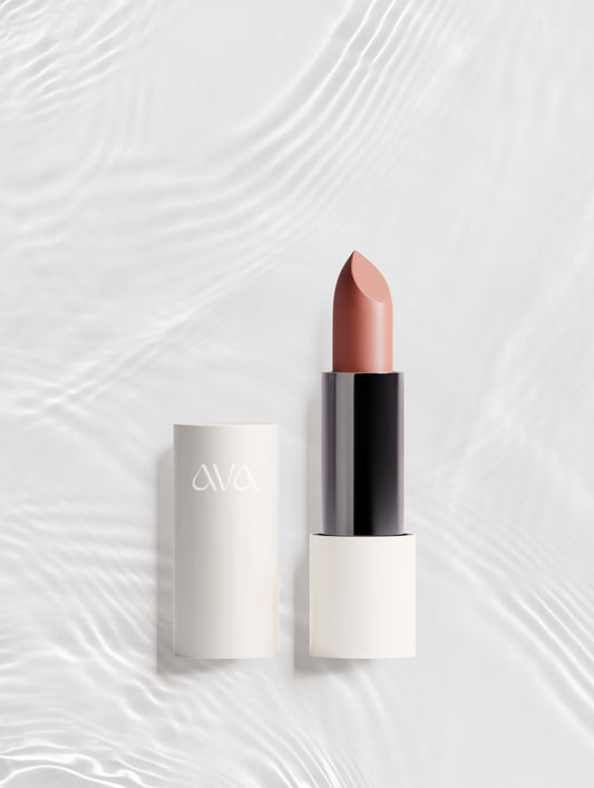 Matter Lippenstift, Terrakotta-Nude