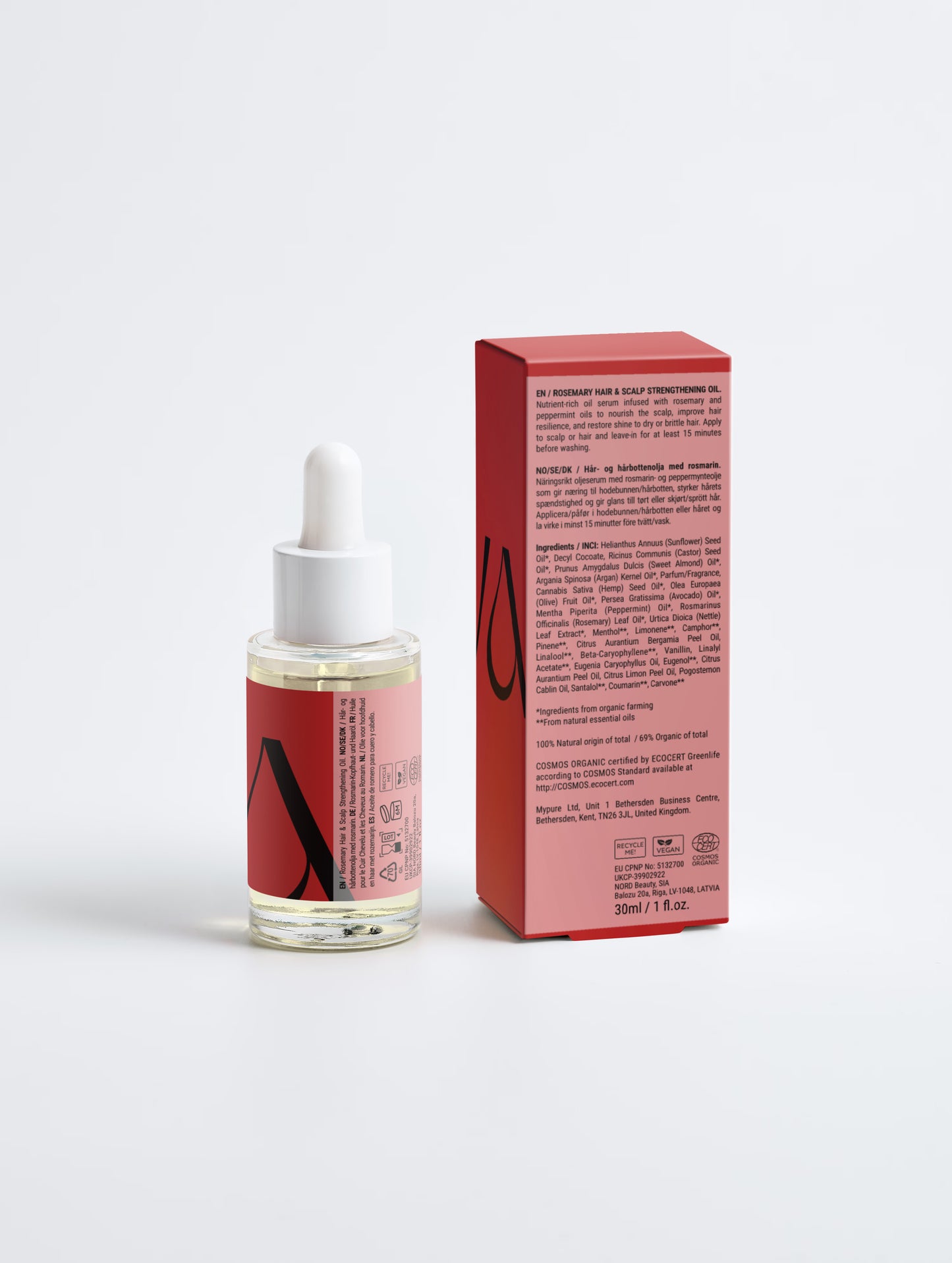 Rosemary Hair and Scalp Strengthening Oil